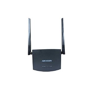 Roteador Wi-Fi Hikvision DS-3WR3N 2.4GHz 300Mbps 2*5dBi 4*10/100