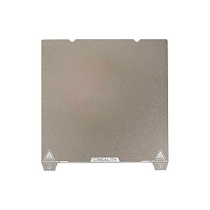 Kit Placa PEI Flexível Creality 235x235mm Aço Mola para Impressora 3D - 4004090118