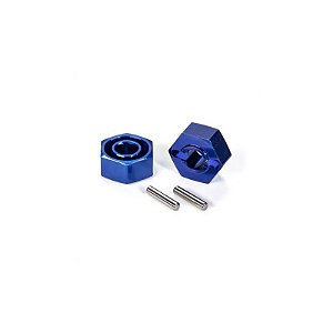 Traxxas Ac Azul Hex Hub de Alumínio 12MM (2) 1654X