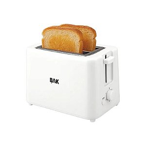 Torradeira Elétrica BAK BK-TOST220 600W 2 Fatias 220V 50/60Hz Branco