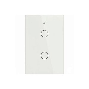 Interruptor Inteligente Moes WS-US2-LW-220N com Wi-Fi/RF/Alexa - Branco