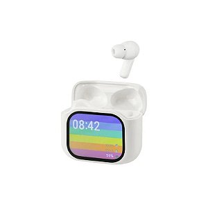 Fone de Ouvido Xaea Nox MODX-051 - Bluetooth - Painel Touchscreen - Branco