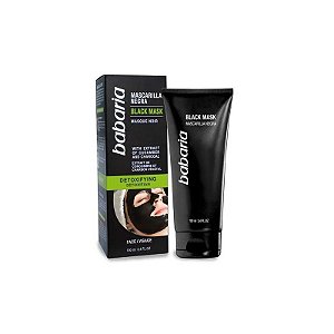 Máscara Facial Babaria Black Detoxify
