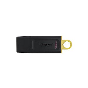 Pendrive Kingston Datatraveler Exodia 128GB / USB 3.0 - Preto (DTX/128)
