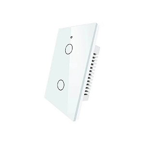 Interruptor Inteligente Touch Moes WS-US2-RFW-N Wi-Fi/RF/Alexa - Branco