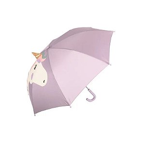 Guarda-chuva Infantil Unicórnio Lilás