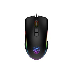 Mouse Gamer MSI Forge GM300 RGB 7200DPI USB Preto