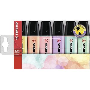 Marca-texto Stabilo Boss 70/6 (6 peças)