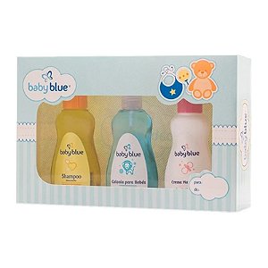 Kit de Higiene e Beleza Baby Blue - Celeste