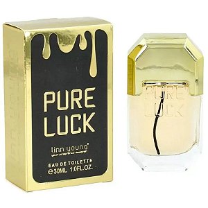 Perfume Linn Young Pure Luck EDT 30ml - Masculino