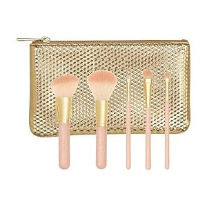 Kit Pincéis Brochas Ruby Face Starter - 98634 (5 Peças)