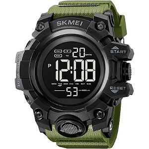 Relógio Skmei 2140 Verde Militar - Masculino