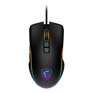 Mouse Gamer MSI Clutch Forge GM300 com Cabo - Preto