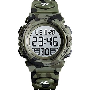 Relógio Skmei 1548 Camuflado/Verde - Masculino