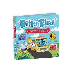 Livro Musical Ditty Bird Canções Infantis - 978-0-9946067-1-6