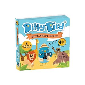Livro Interativo Ditty Bird Safari Sons de Animais - 978-0-6482685-3-6