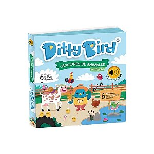 Livro Musical Ditty Bird Canções de Animais - 978-1-83820-640-6