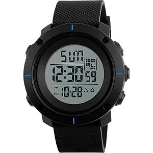Relógio Skmei 1213 Preto/Azul - Masculino