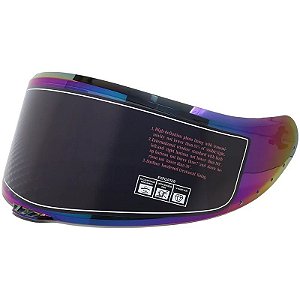 Viseira para Capacete C1/C3 LV Cool - Roxo Cromado