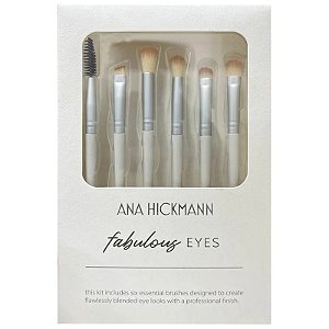 Kit Pincéis Ana Hickmann Olhos Fabulosos - AH042 (6 Unidades)