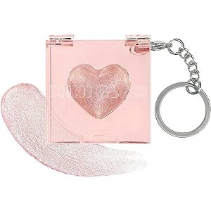 Iluminador Shimmer Mini Glam Coração Rosa MGA Entertainment 122722EUC - 5,23 g
