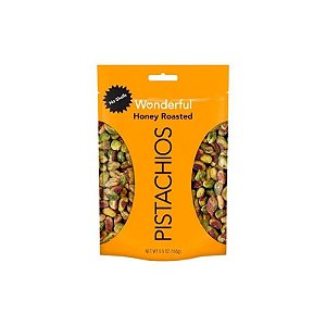 Pacote de Pistache Wonderful sem Casca Torrado ao Mel 155G