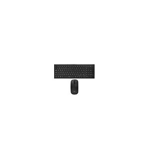 Teclado USB Mtek KM-5515B-PT com Mouse Sem Fio Pto Mini