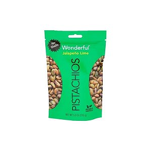 Pacote de Pistache Wonderful Jalapeno Lima 155G