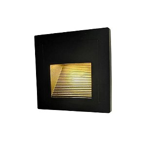 Luminária Externa Balizador LED Embutido 3W QK-BJD-03