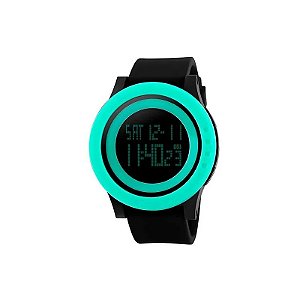 Relógio Masculino Digital Skmei 1193 BKGN - Preto Verde