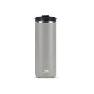 Garrafa Tyeso TS-01-01030 7-2# MZ-287 com Tampa Dupla 750ML - Cinza