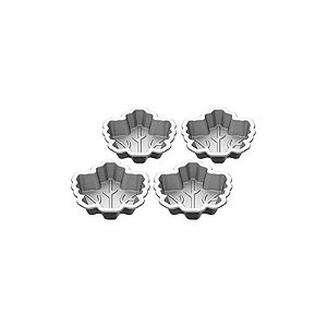 Kit Mini Bandejas Cuisinart CMBM-4MPL Folha de Carvalho Antiaderente 4 Peças