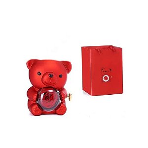 Ursinho Presente Menino MZ 002 - Vermelho