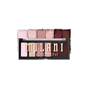 Paleta de Sombras Milani Gilded Mini 140 The Wine Down - 6 Cores