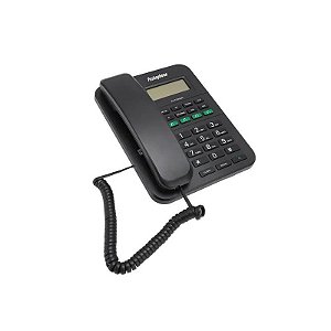 Telefone Pashaphone KX-T7003CID Bina - Preto