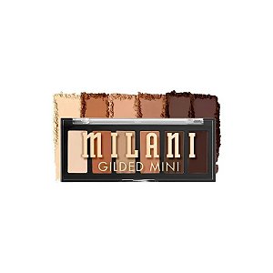 Paleta de Sombras Milani Gilded Mini 110 Whikey Business - 6 Cores