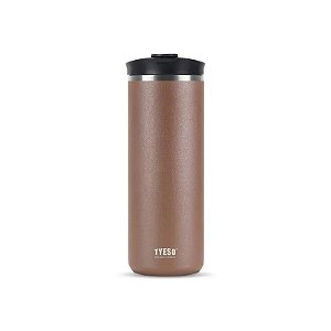 Garrafa Tyeso TS-01-01030 7-2# MZ-287 com Tampa Dupla 750ML - Marrom