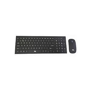 Teclado Mtek + Mouse KM-5515W Wireless Port - Preto