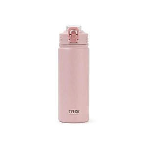 Garrafa Térmica Tyeso TS-8771C MZ-297 de 750 ML com Canudo - Rosa