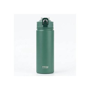Garrafa Térmica Tyeso TS-8771C MZ-297 de 750 ML com Canudo - Verde