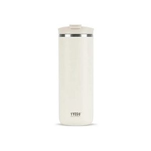 Garrafa Tyeso TS-01-01030 7-2# MZ-287 com Tampa Dupla 750ml - Branco