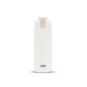Garrafa Térmica TYESOTS-8771C MZ-297 de 750 Ml com Canudo - Branca