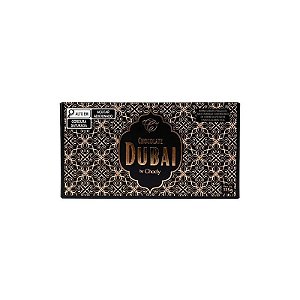 Tablete de Chocolate Dubai Chocly Amargo Recheio Pistache 175G