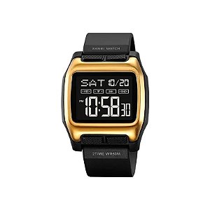 Relógio Masculino Skmei 2193 GDBK Ouro Preto