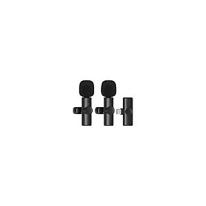 Microfone Satellite A-MK231 Sem Fio / USB-C - Preto
