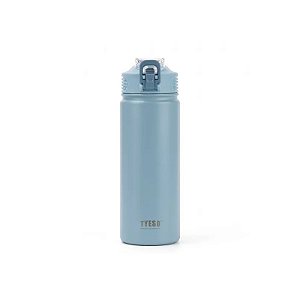 Garrafa Térmica Tyeso TS-8771C MZ-297 de 750 ML com Canudo - Azul Claro