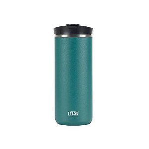 Garrafa Tyeso TS-01-01030 7-2# MZ-287 com Tampa Dupla 750ML - Verde