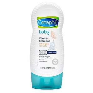 Xampu Cetaphil Baby Com Orgânico 230mL