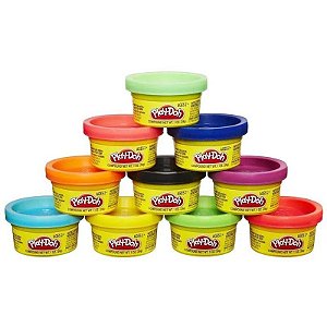 Massa de modelar Hasbro Play-Doh Pack com 10 Potes 22037