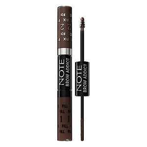 Gel para sobrancelhas Note Brow Addict 2em1 03 Louro Escuro